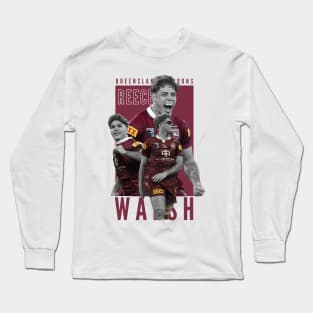 Reece Walsh Queensland Maroons Long Sleeve T-Shirt